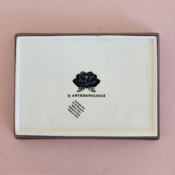 Anthropologie Bistro Tile Vanity Tray Cat Halloween NEW - Picture 7 of 10